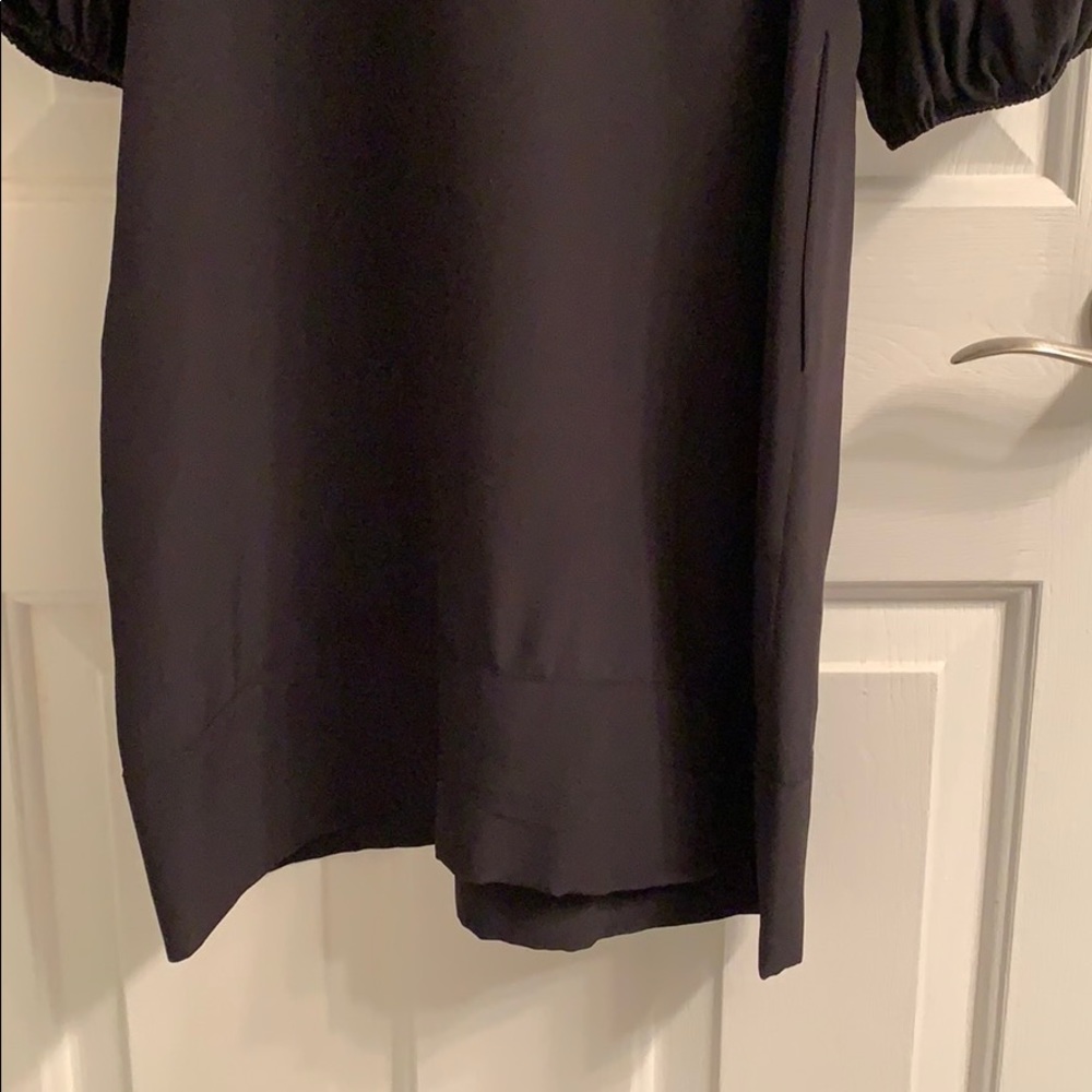 Black silk dress - Picture 4 of 6